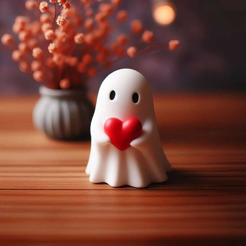 🔥Last Day Clearance Event Sale 49% OFF👻 Purely Handmade Cute Ghost Statue🎉