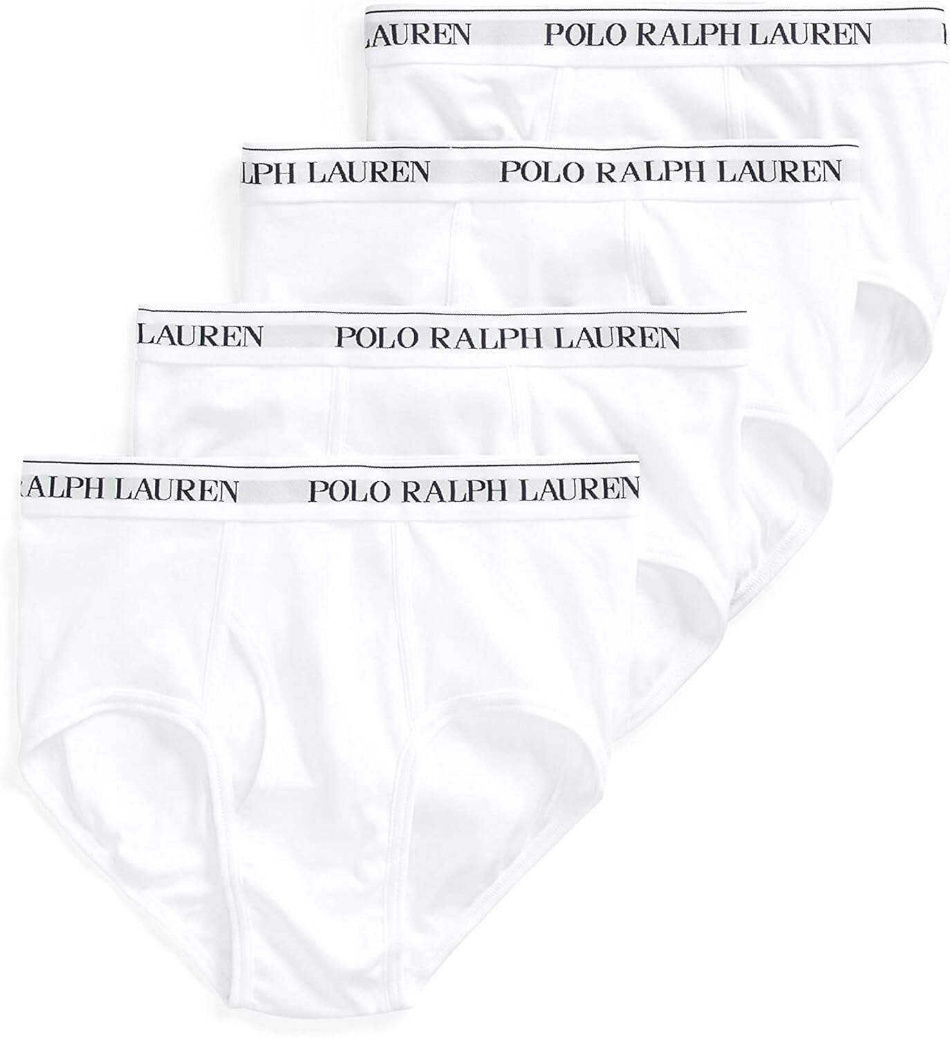 Polo Ralph Lauren Men's Stretch Classic Fit Briefs 4 Pack