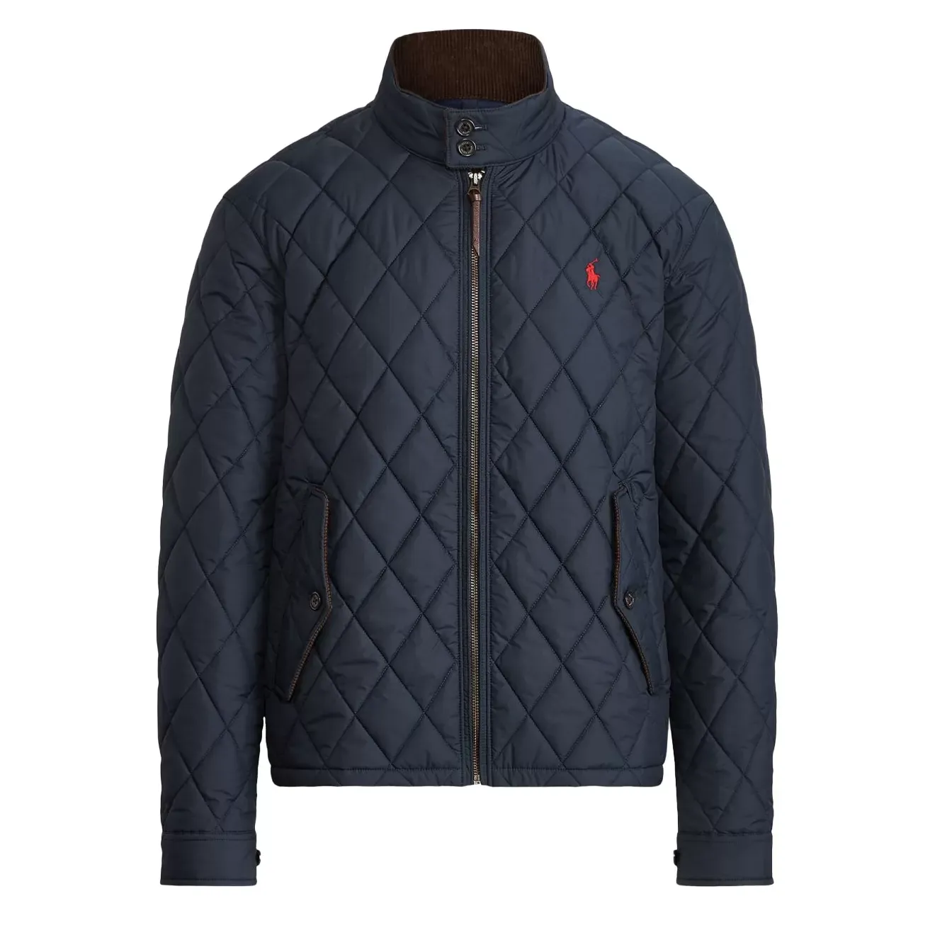 Ralph Lauren Water Repellent Quilted Jacket College Navy
