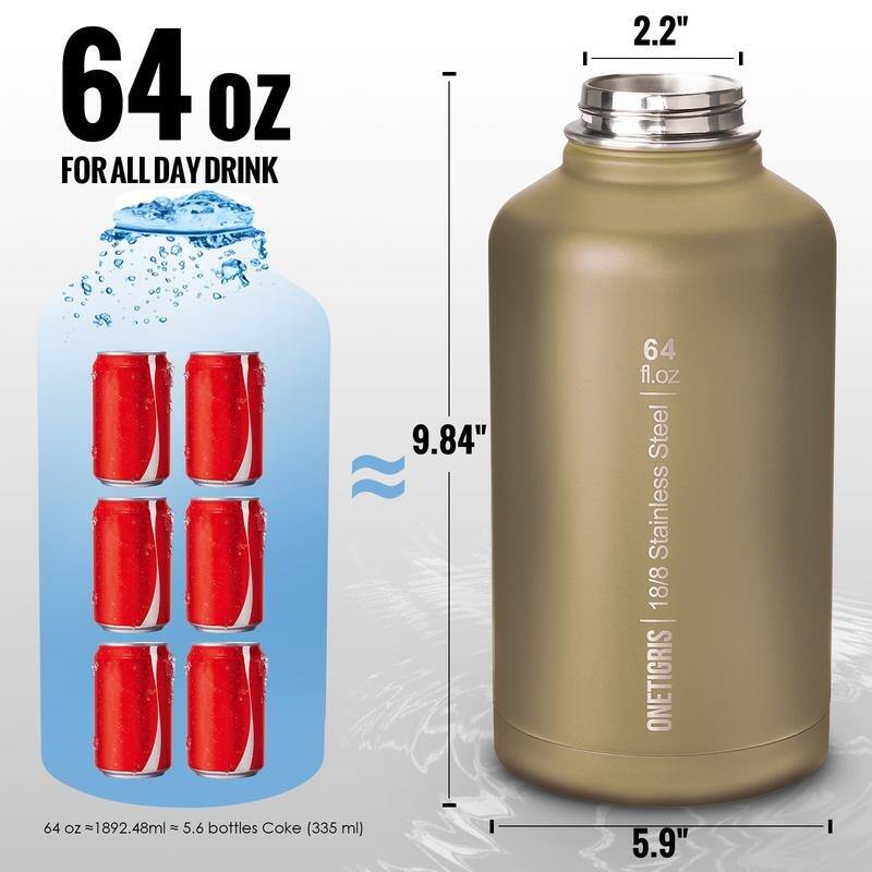 🔥LAST DAY 69% OFF - 💧64oz Hot & Cold Flask- Buy 1 Get 1 FREE + Free Shipping!