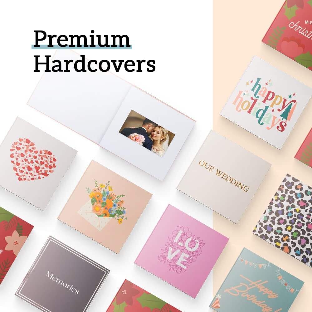 Heirloom Wedding Video Book - Create Your Own Digital Greeting Card Gift with Your Memories - Anniversary, Christmas, Wedding - Plays 10 Minutes of Video and Photos