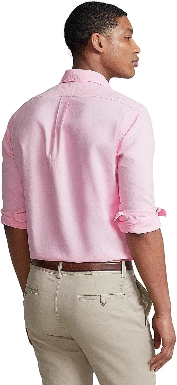 POLO RALPH LAUREN Men's Long Sleeve Classic Oxford Shirt