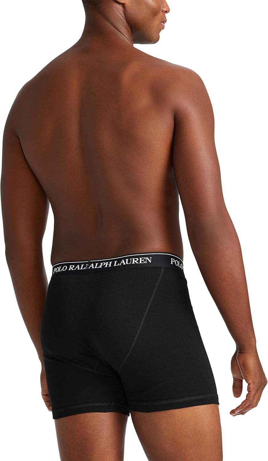 Polo Ralph Lauren Men's Classic Fit Cotton Boxer Briefs, Trunks & Long Leg Available (3 Pack)