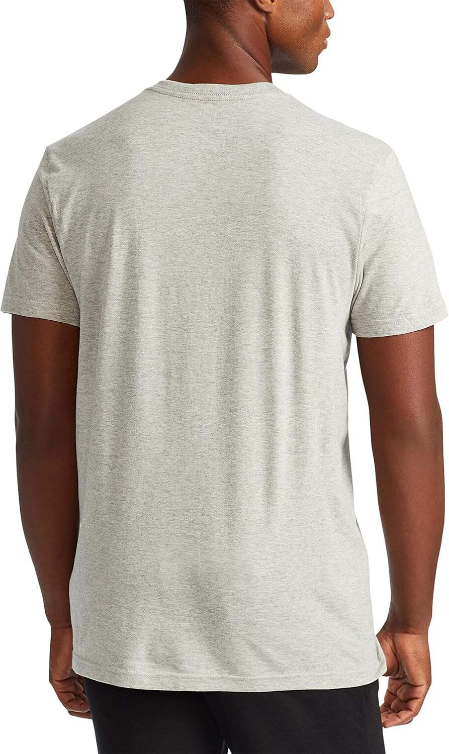 POLO Men's Classic Fit Cotton V neck Undershirt 3 Pack