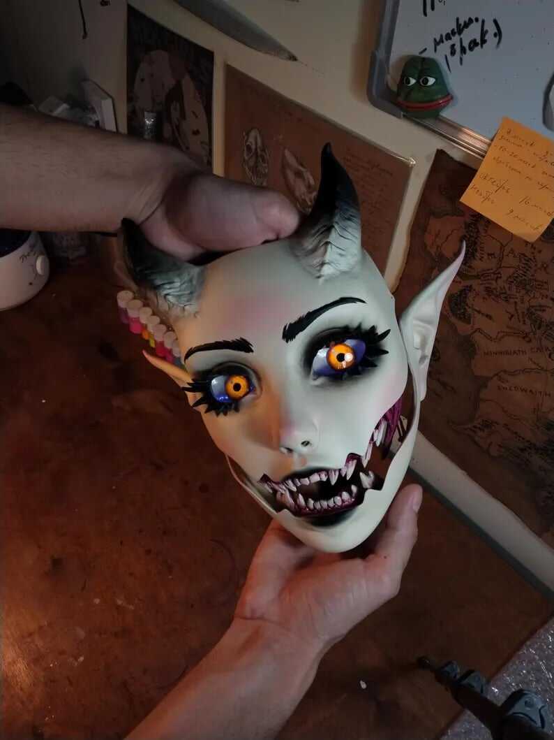 🔥LAST DAY 49% OFF - 🎭Babydoll Mask: Quality and adjustable for comfort😈(✈Free Shipping)