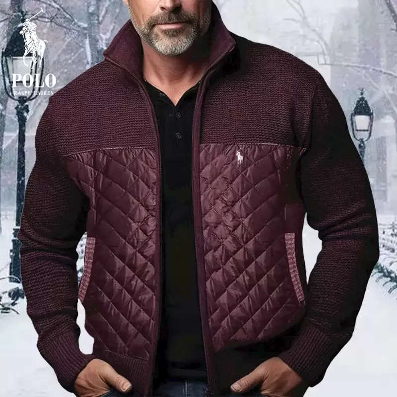 Ralph Lauren Men's Outdoor Casual Thickened Cardigan Sweater