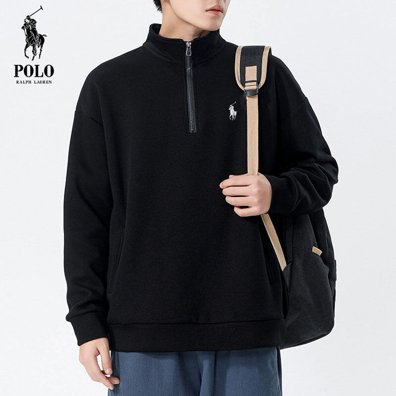 Ralph Lauren men's autumn and winter casual cotton sweatshirt jacket