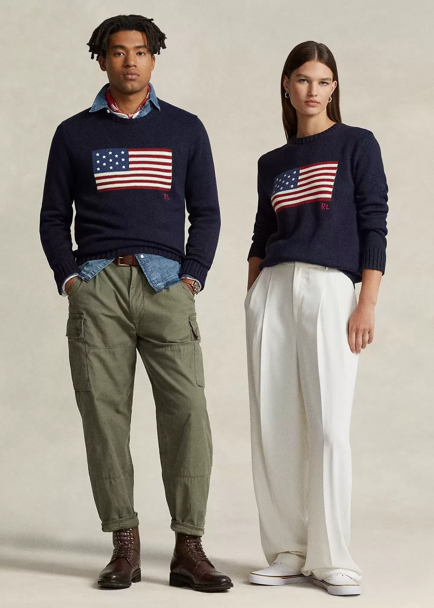 Polo Ralph Lauren The Iconic Flag Sweater
