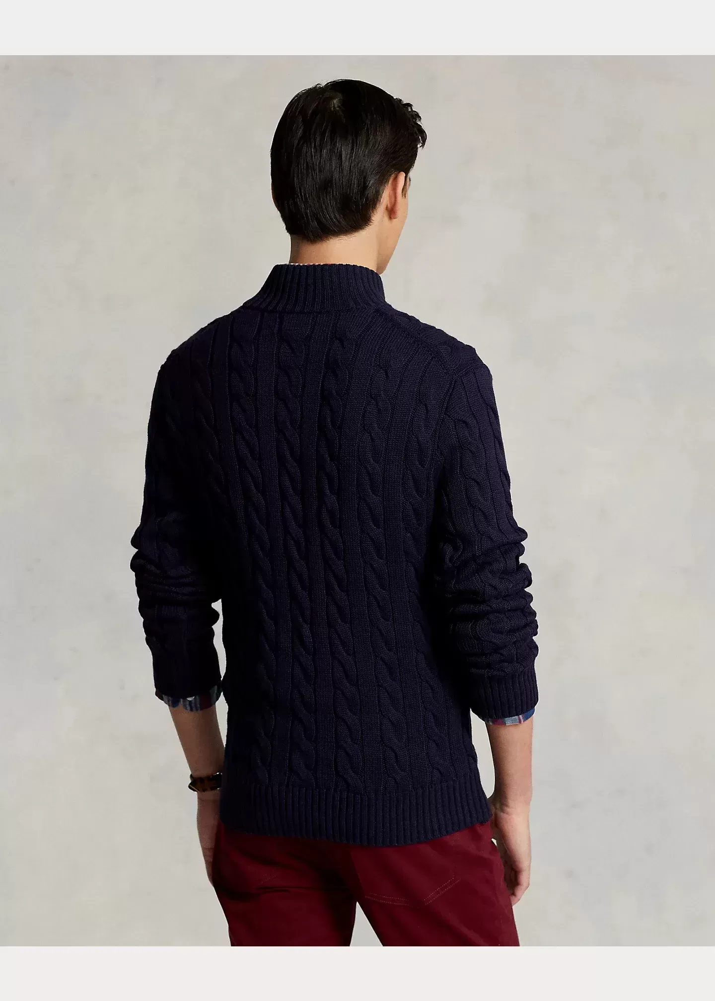 Polo Ralph Lauren Cable-Knit Cotton Sweater
