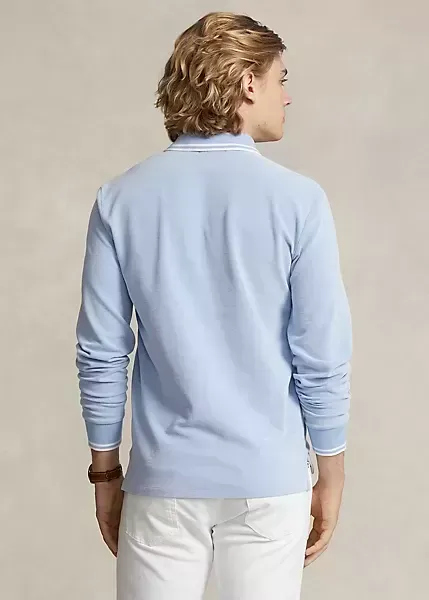 Polo Ralph Lauren Custom Slim Fit Stretch Oxford Mesh Polo