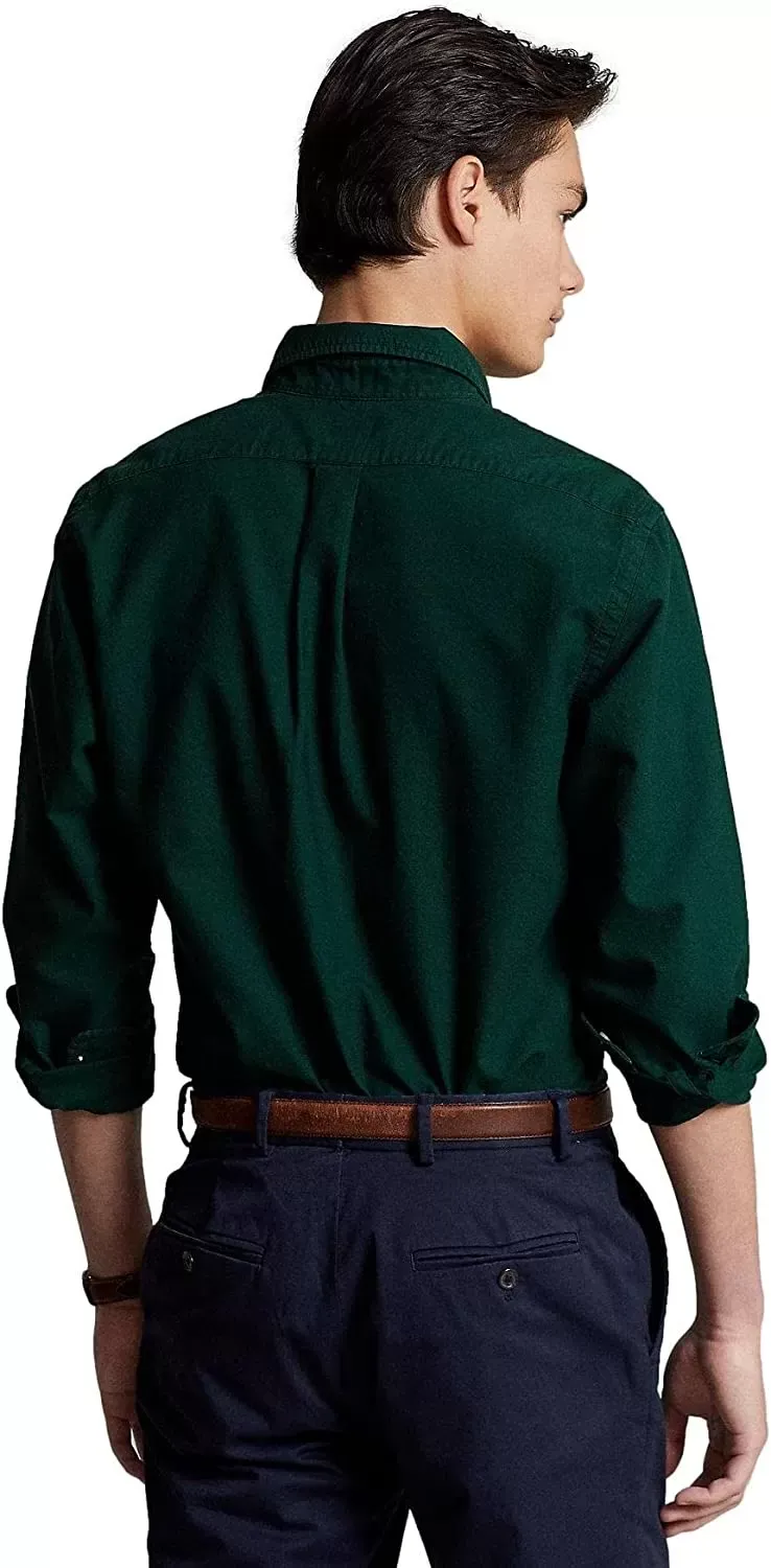 POLO RALPH LAUREN Men's Long Sleeve Classic Oxford Shirt