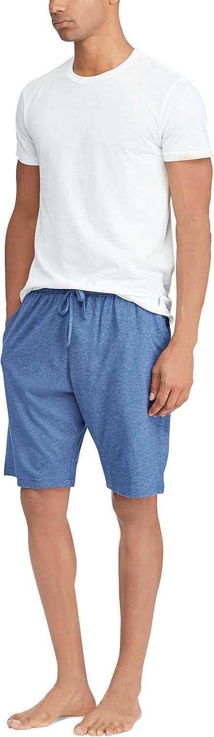 POLO Men's Polo Ralph Lauren Slim Fit Wicking Crew Undershirts (3 Pack)