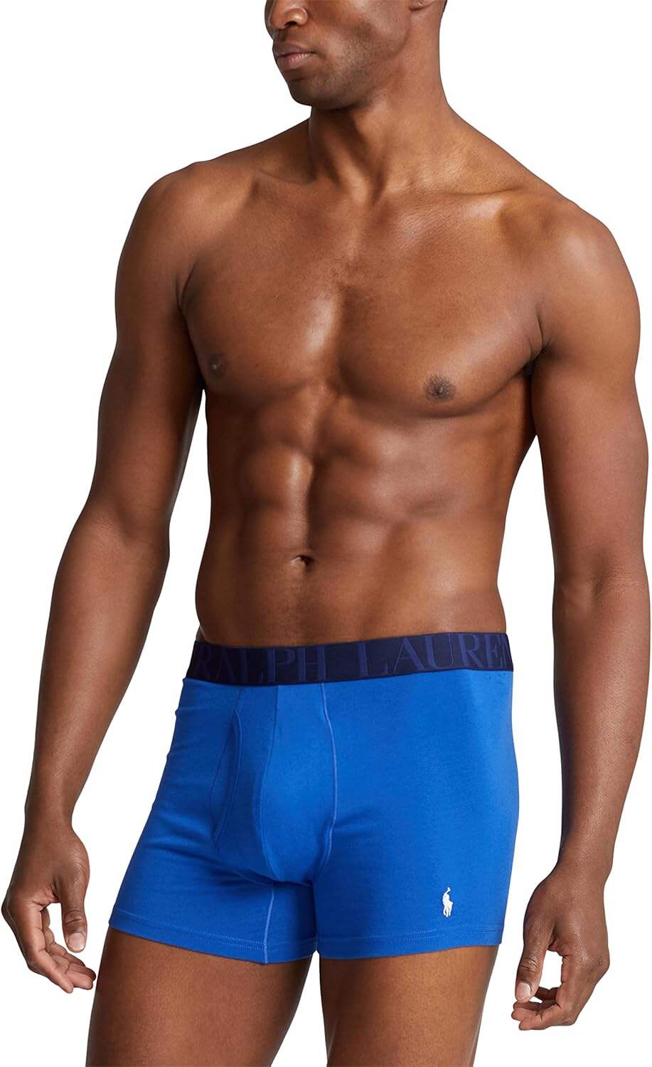 Polo Ralph Lauren Men's Stretch Classic Fit Boxer Briefs, Trunks & Long Leg Available, 3-pack