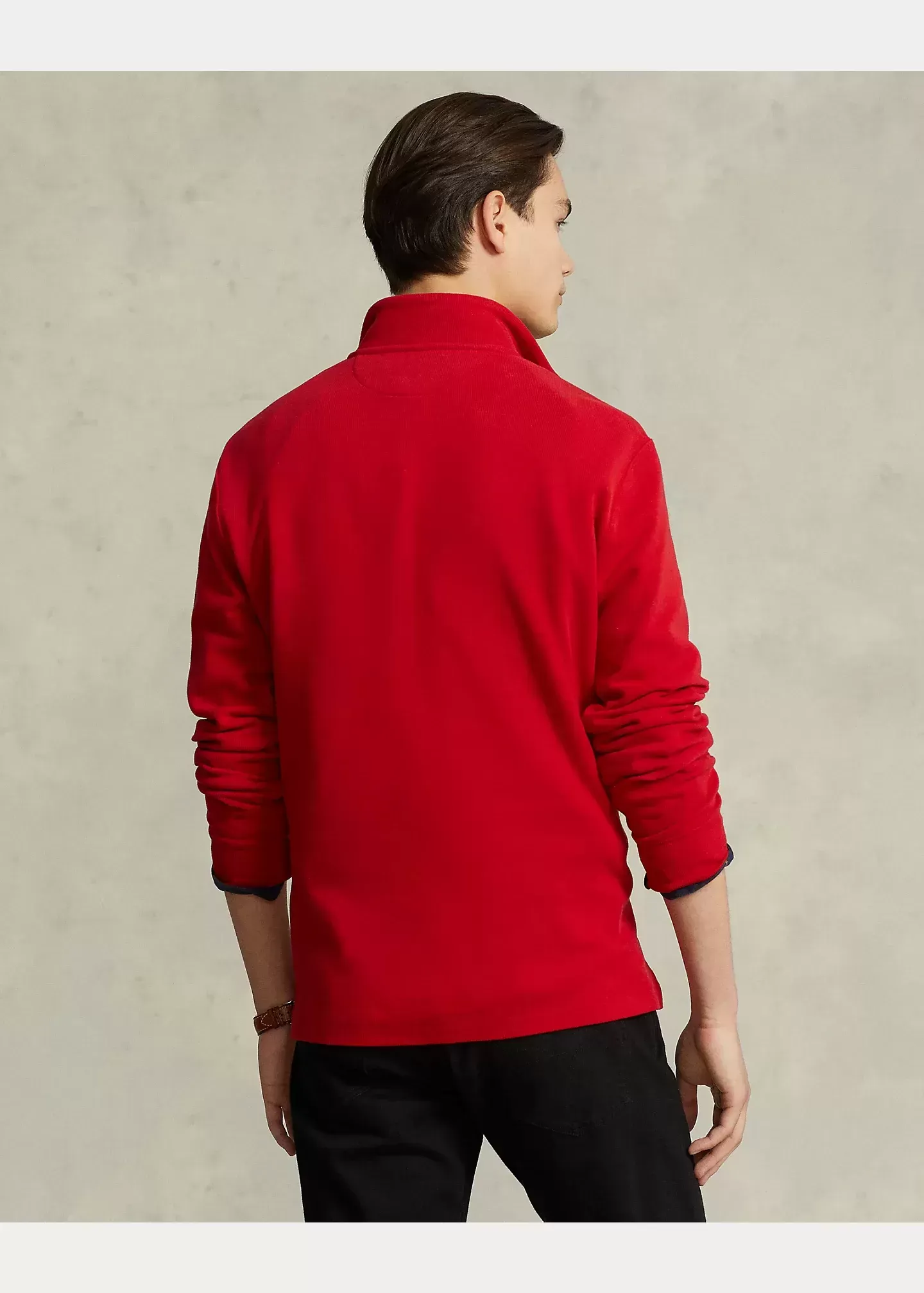 Polo Ralph Lauren Estate-Rib Quarter-Zip Pullover