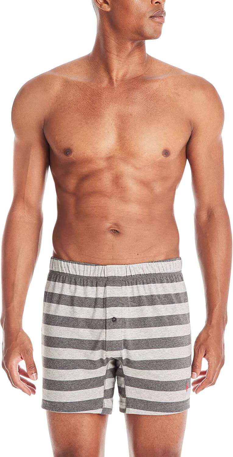Polo Ralph Lauren Men's Classic Fit Knit Boxers 3 Pack