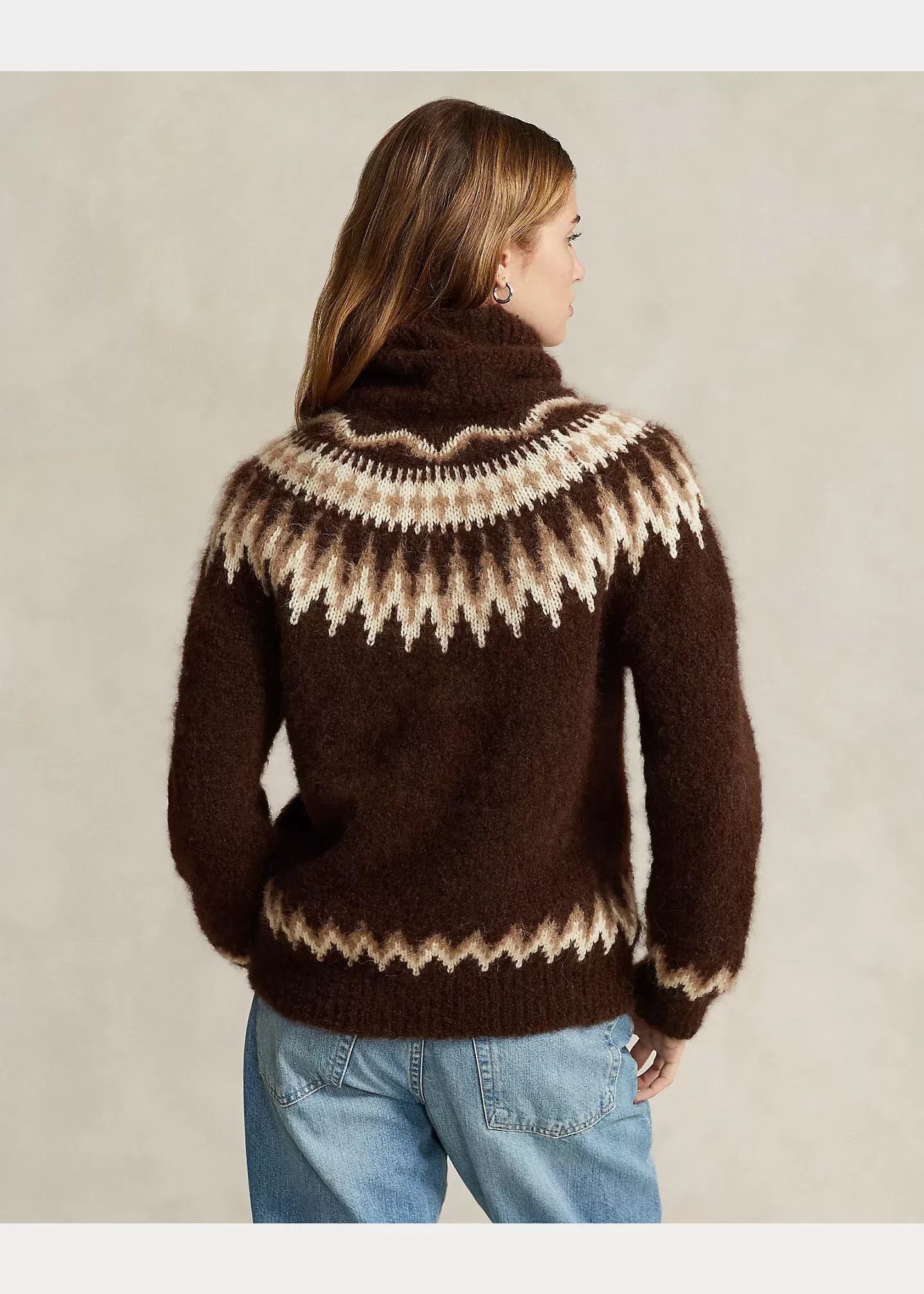 Polo Ralph Lauren Fair Isle Wool-Blend Turtleneck