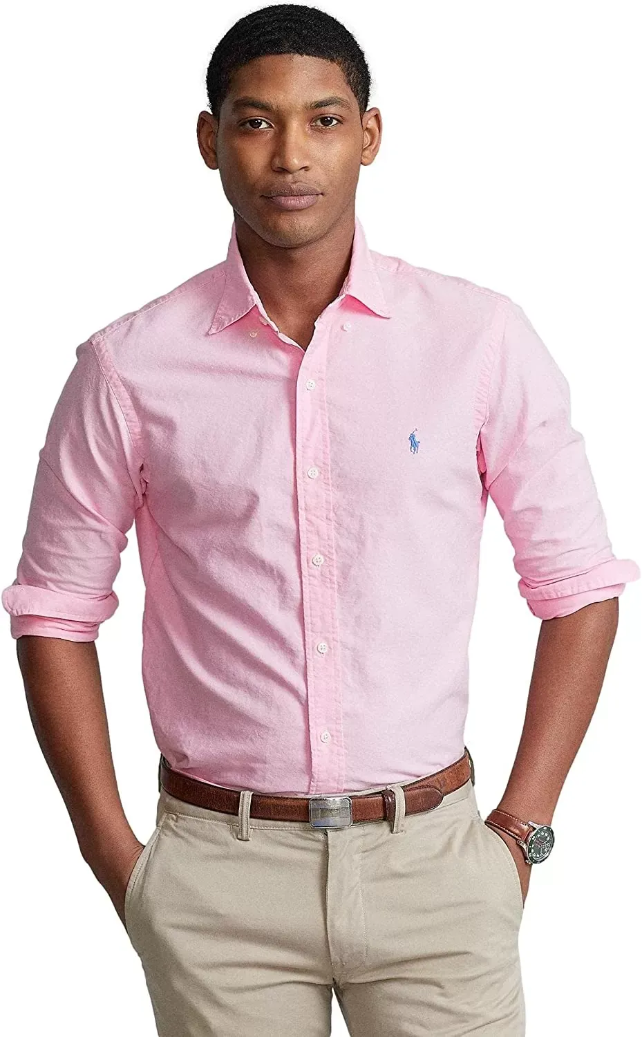 POLO RALPH LAUREN Men's Long Sleeve Classic Oxford Shirt