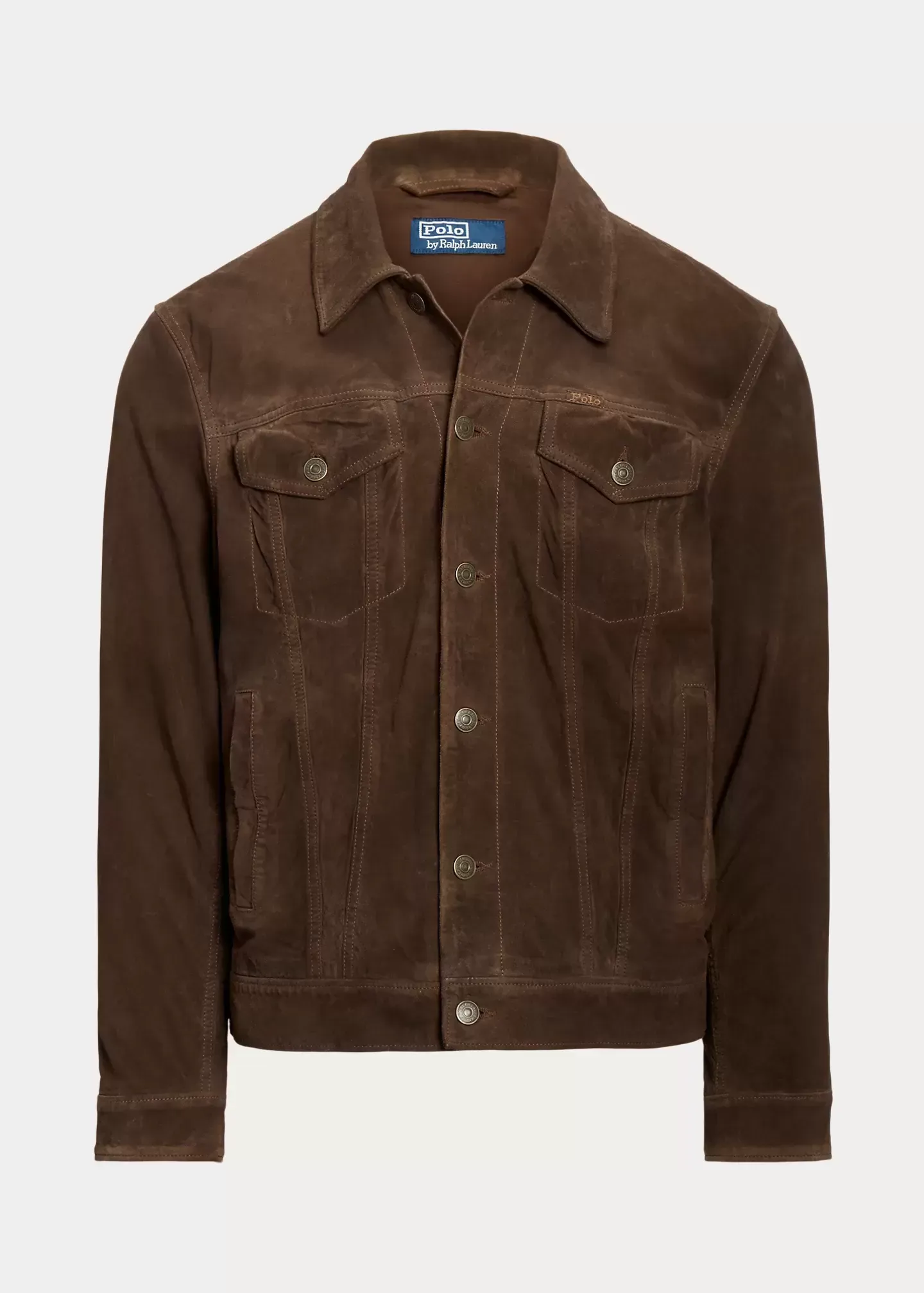 Polo Ralph Lauren Suede Trucker Jacket