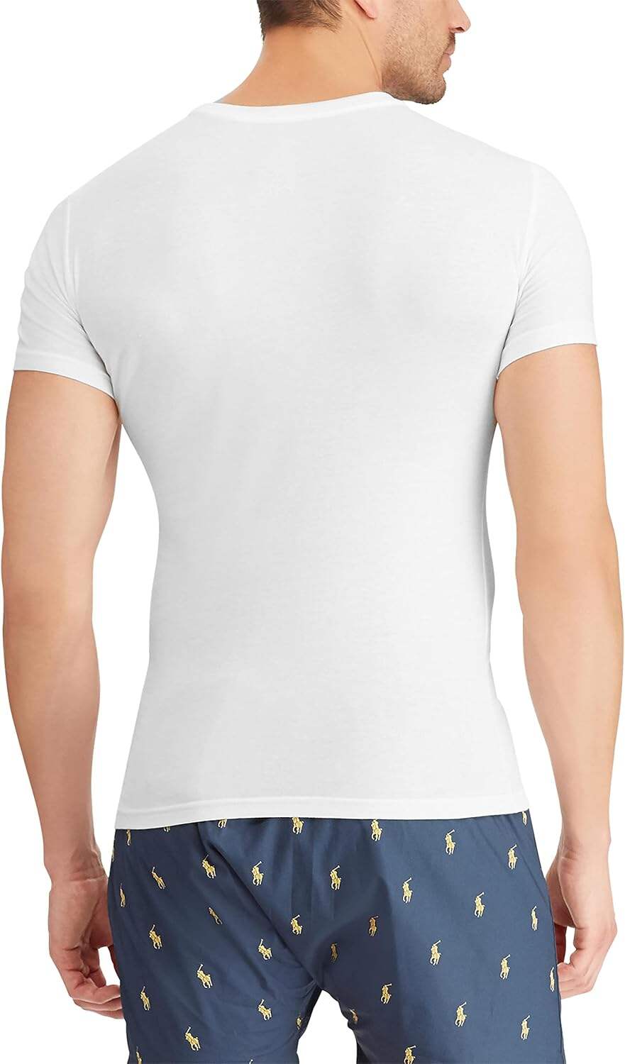 POLO Men's Polo Ralph Lauren Slim Fit Wicking Crew Undershirts (3 Pack)