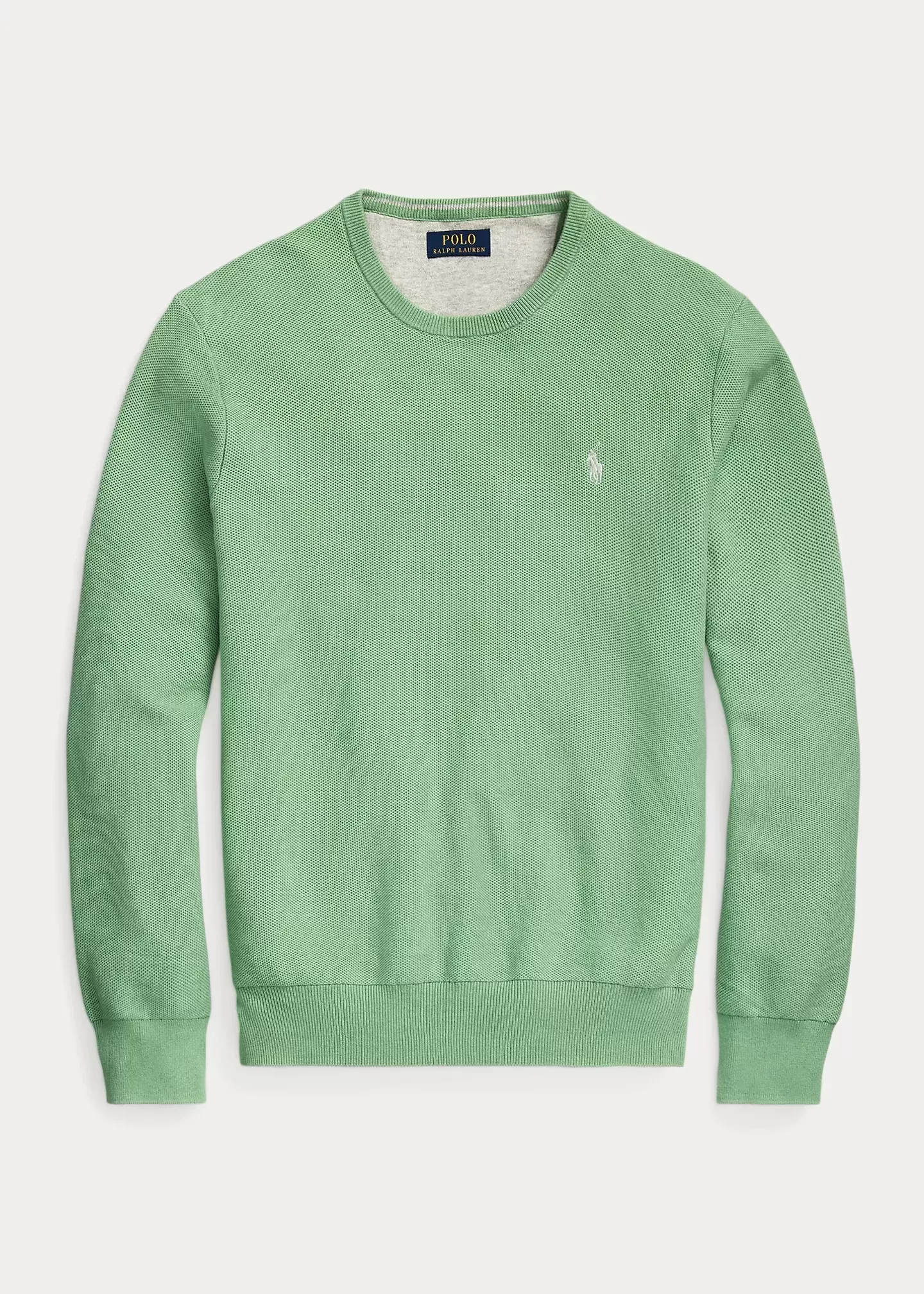 Polo Ralph Lauren Textured Cotton Crewneck Sweater