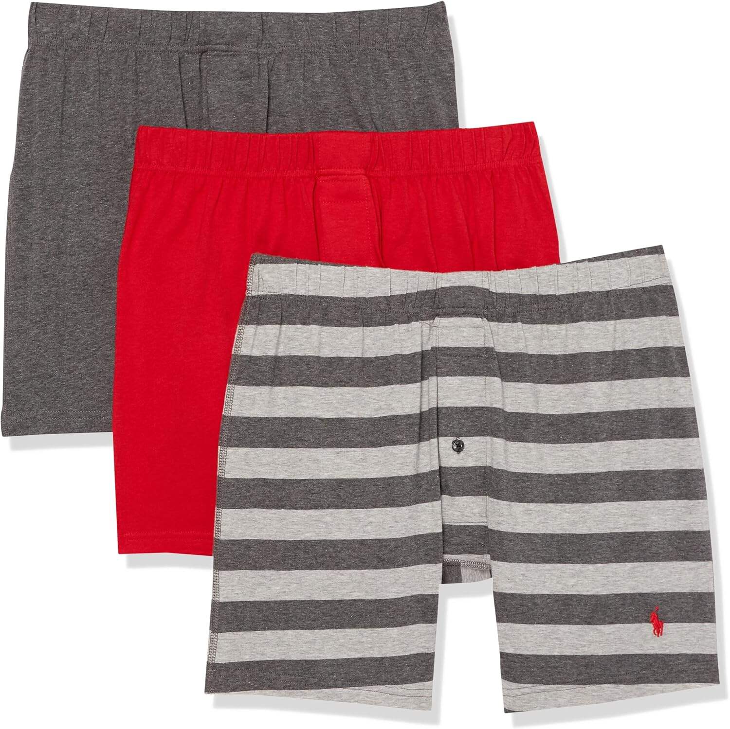 Polo Ralph Lauren Men's Classic Fit Knit Boxers 3 Pack