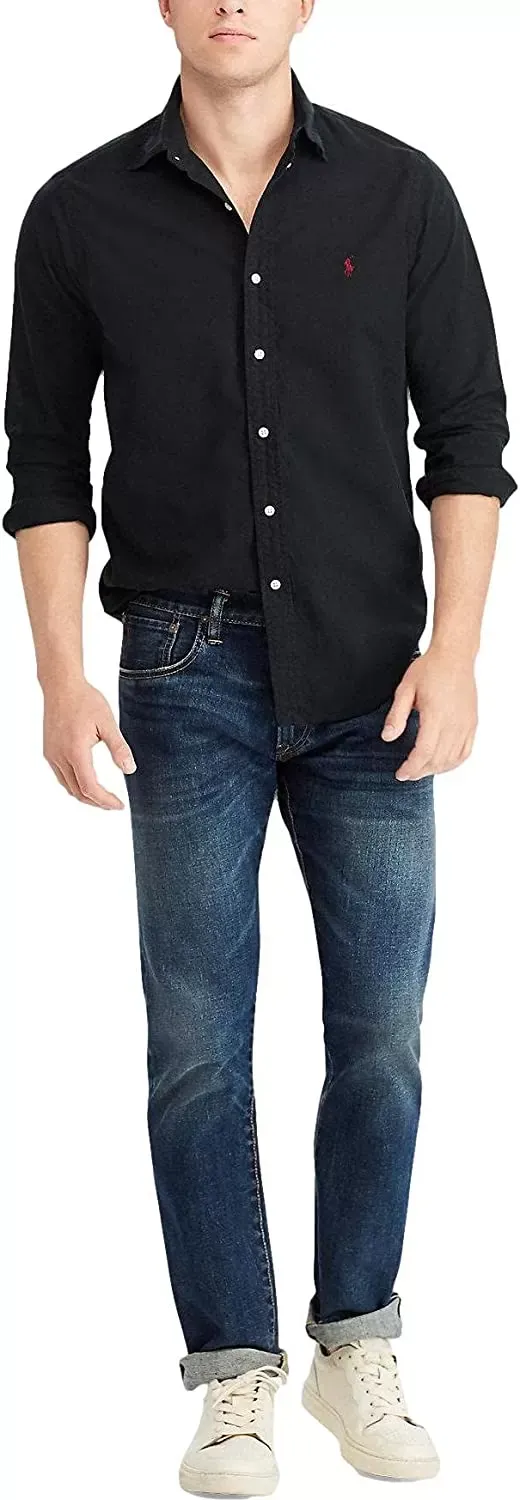 POLO RALPH LAUREN Men's Long Sleeve Classic Oxford Shirt