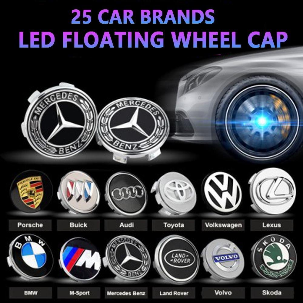 🔥Magnetic Suspension LED Floating Wheel Cap 2025 Version 4PC