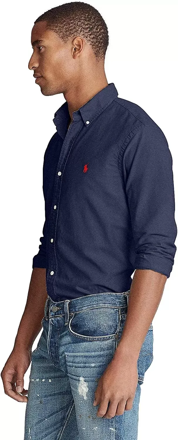 POLO RALPH LAUREN Men's Long Sleeve Classic Oxford Shirt
