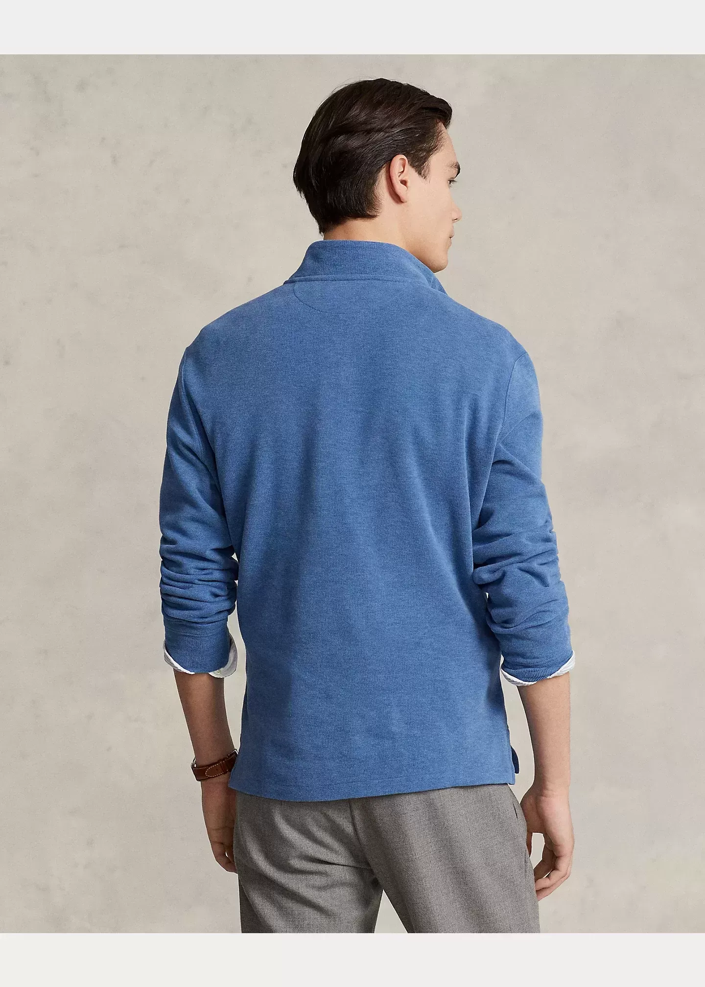 Polo Ralph Lauren Estate-Rib Quarter-Zip Pullover