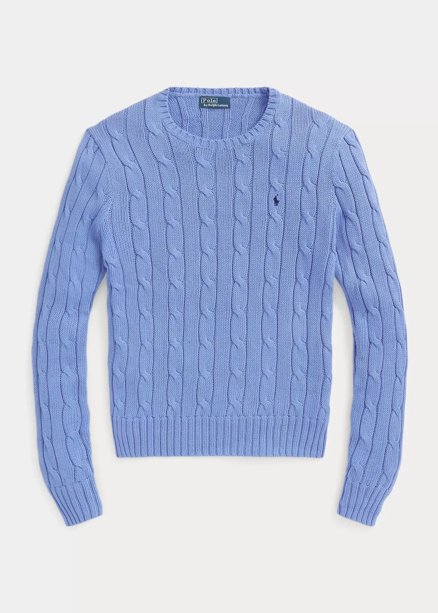 Polo Ralph Lauren Cable-Knit Cotton Crewneck Jumper