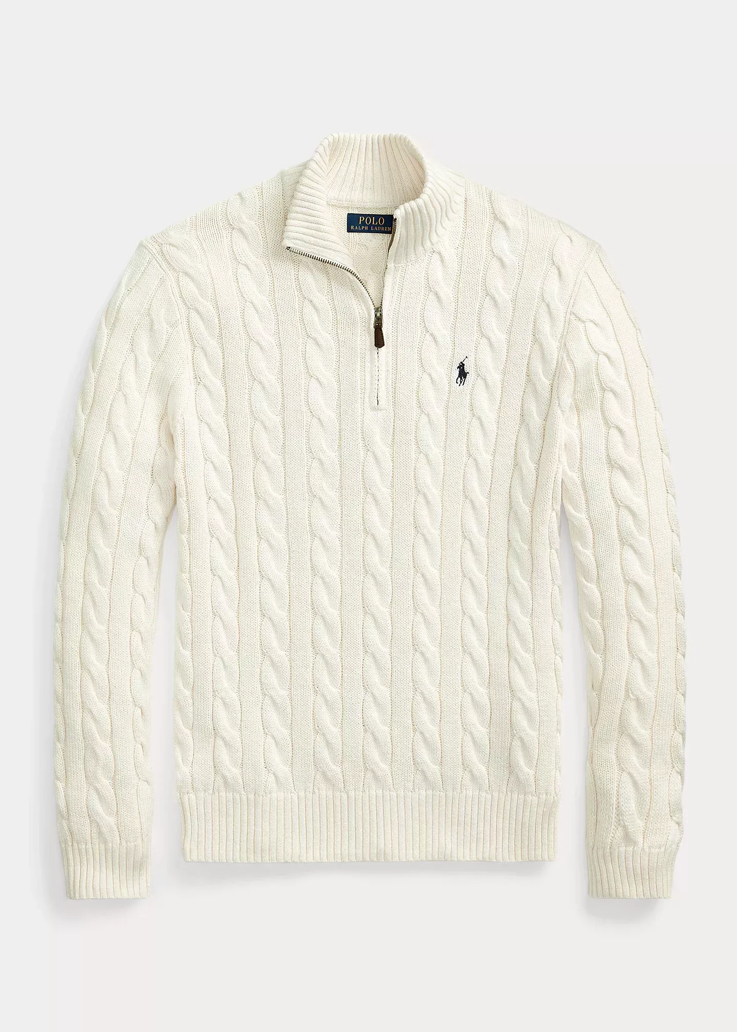 Polo Ralph Lauren Cable-Knit Cotton Sweater