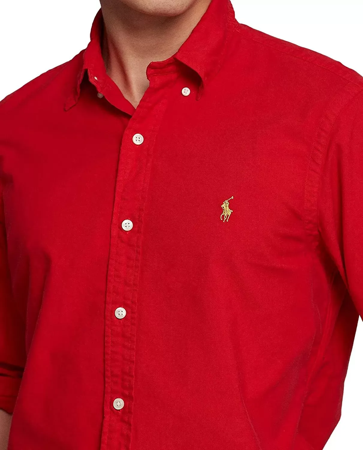 POLO RALPH LAUREN Men's Long Sleeve Classic Oxford Shirt