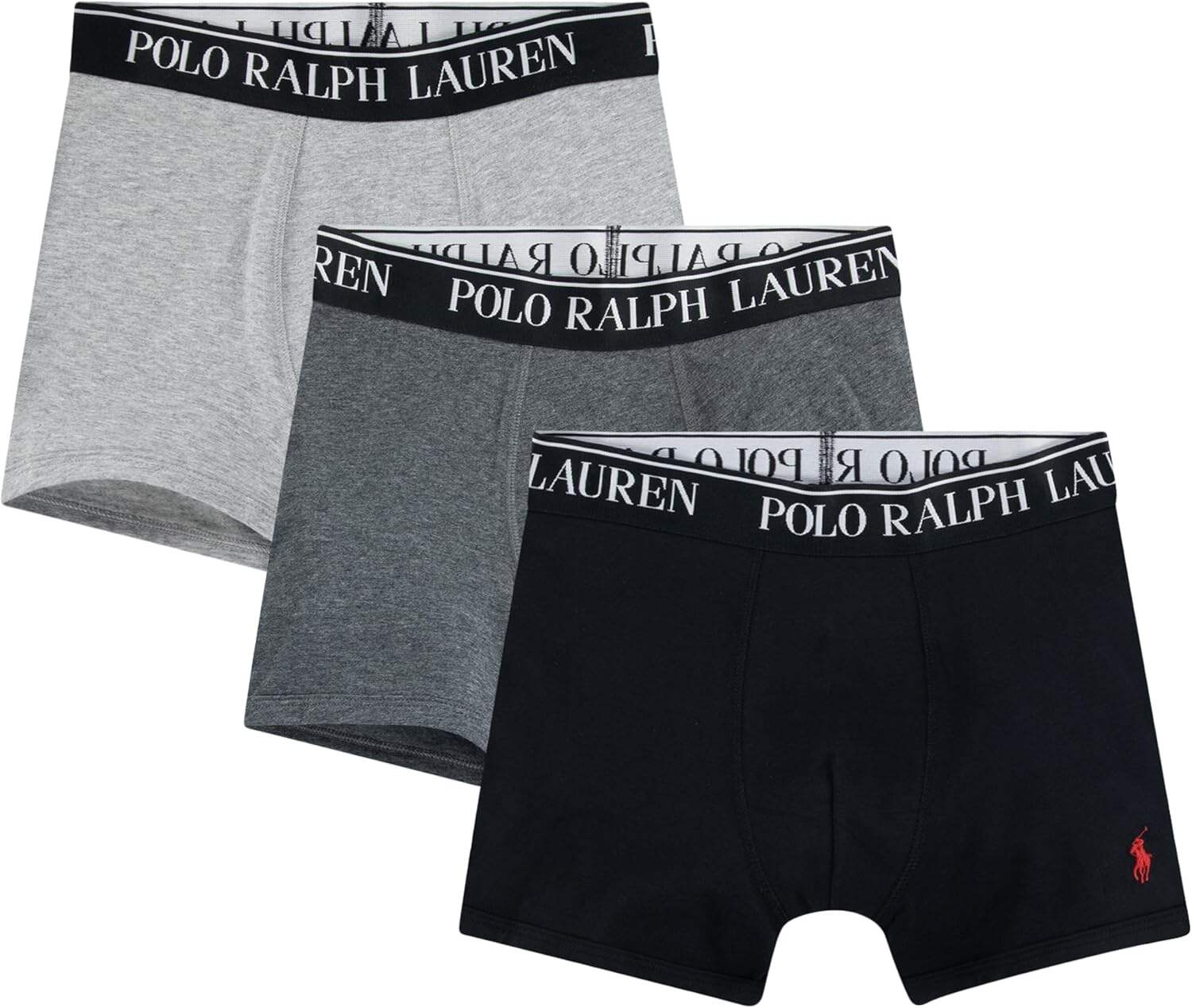 POLO RALPH LAUREN Boys' 3-Pack Boxer Briefs
