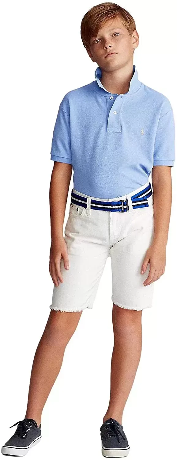 POLO RALPH LAUREN Boys Classic Fit Mesh Polo Shirt