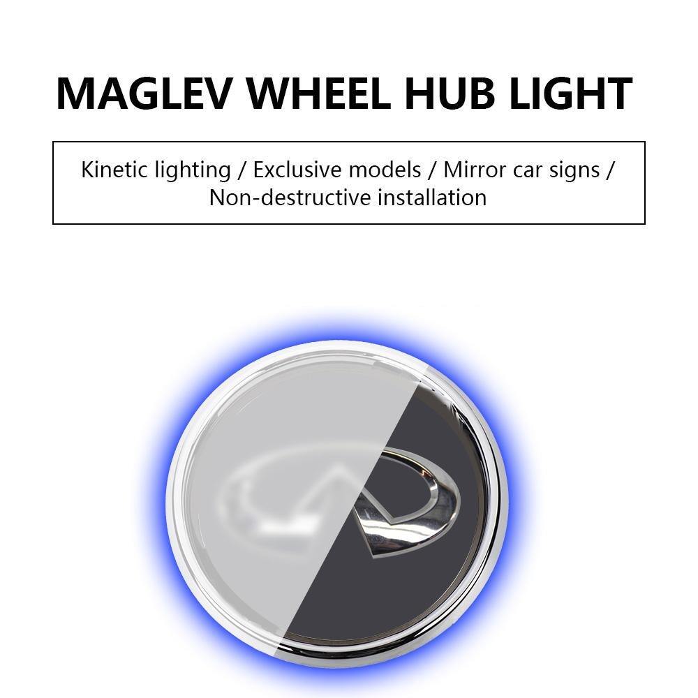 🔥Magnetic Suspension LED Floating Wheel Cap 2025 Version 4PC