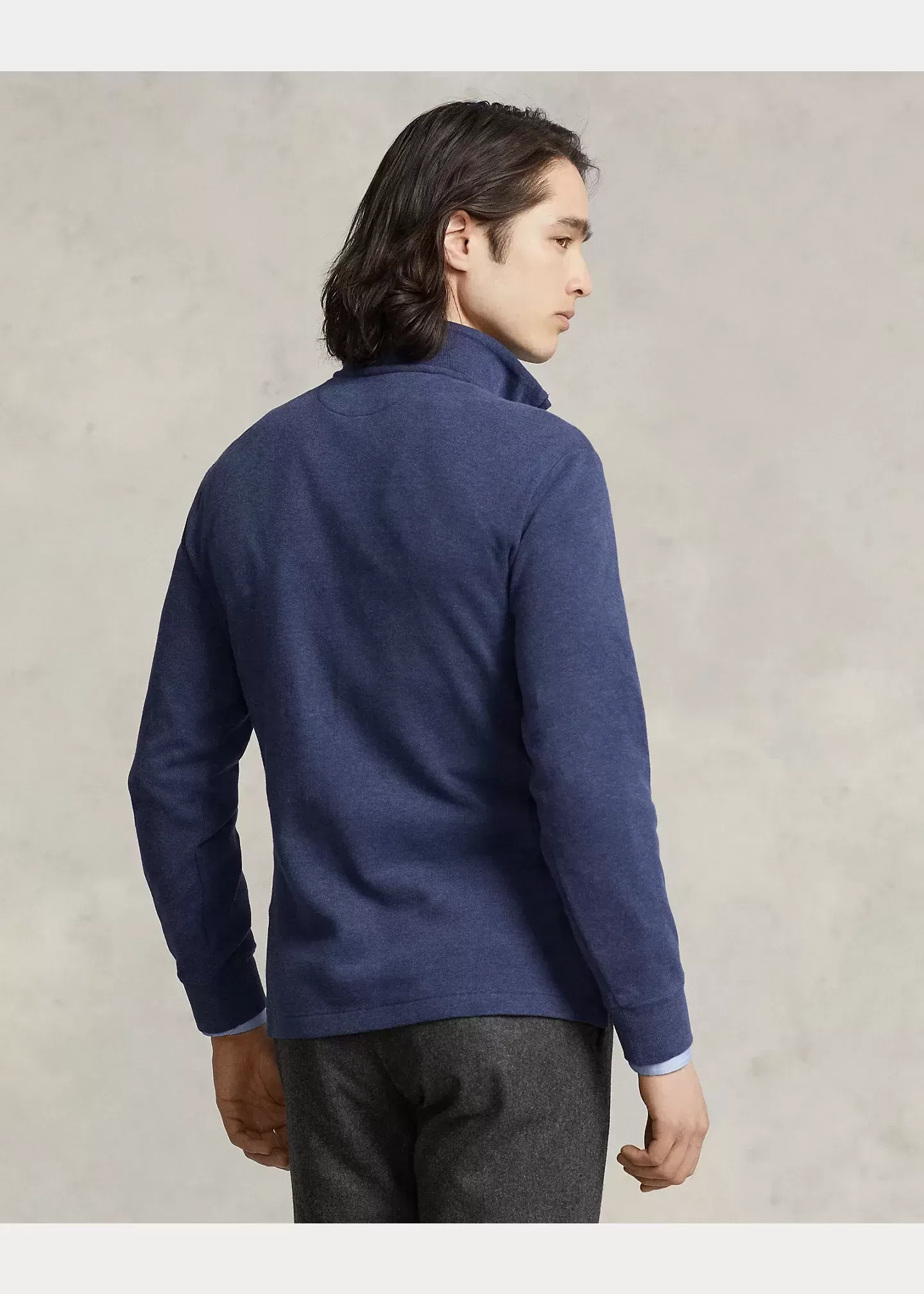 Polo Ralph Lauren Estate-Rib Quarter-Zip Pullover