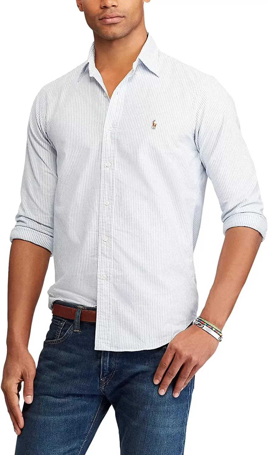 POLO RALPH LAUREN Men's Long Sleeve Classic Oxford Shirt