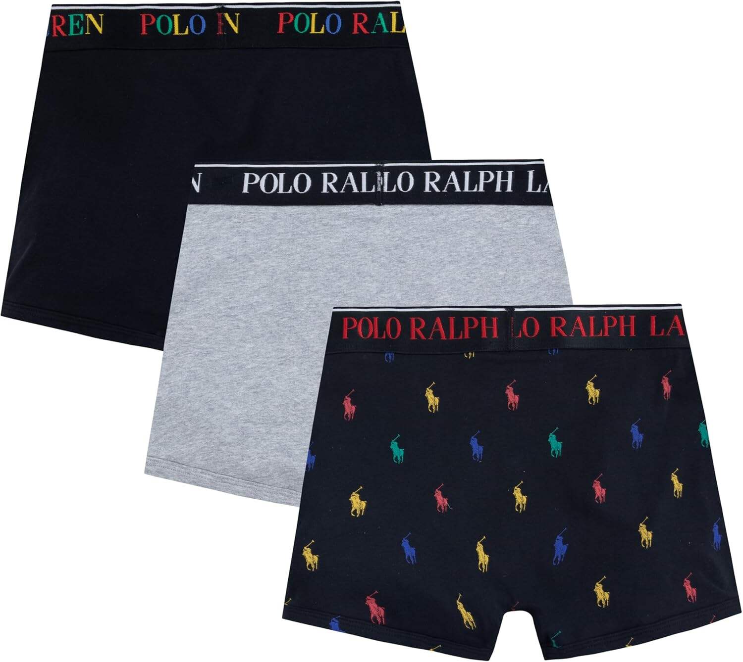 POLO RALPH LAUREN Boys' 3-Pack Boxer Briefs