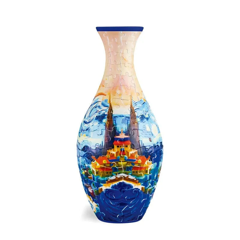 🎄3D Art Puzzle Vase - Store Anniversary Hot Sale