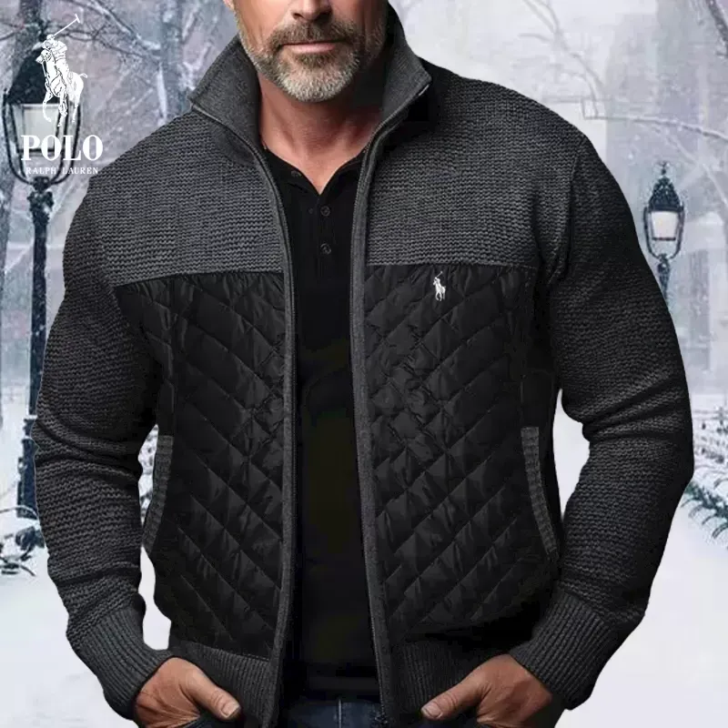 Ralph Lauren Men's Outdoor Casual Thickened Cardigan Sweater
